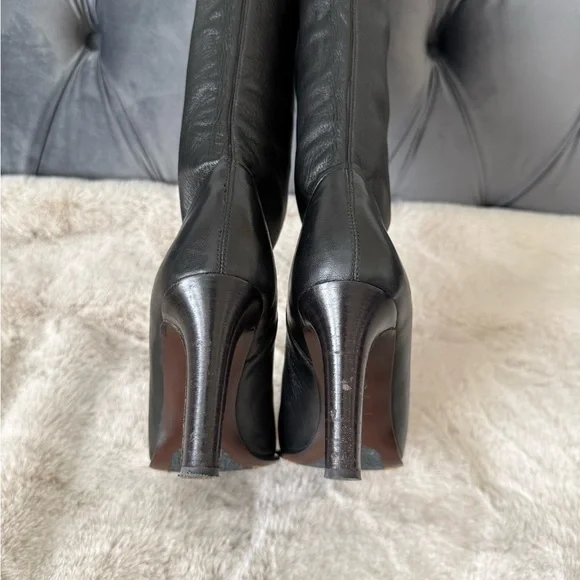 Cole Haan Black Knee Boots - Picture 10 of 15